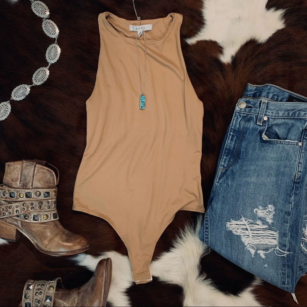 Women’s Gaze Nude Bodysuit